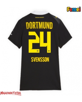 Borussia Dortmund Daniel Svensson #24 Tricou Fotbal Replică 2026-27 Femei Deplasare
